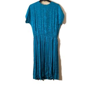 Vintage Silk Pleated Adrianna Papell Dress